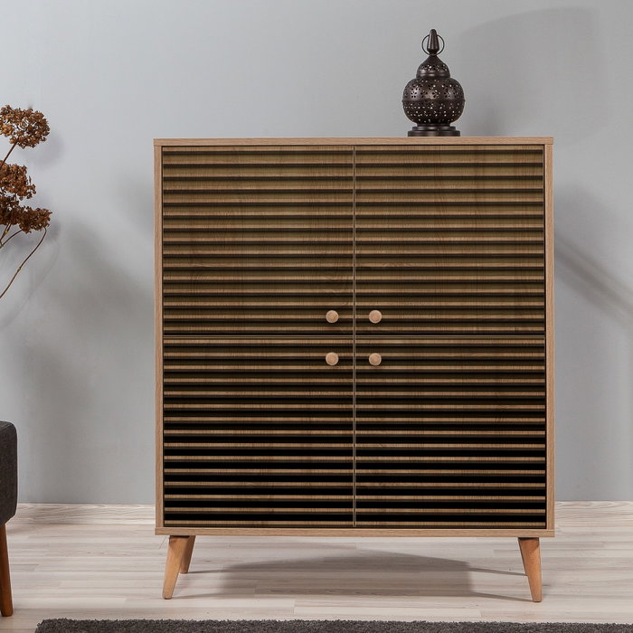 Hanah Home Multilux-220 Armario multiusos Roble Sonoma
